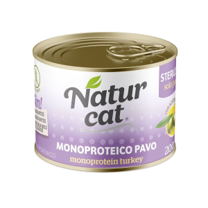 Naturcat monoproteico pavo 200g