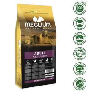 Meglium perros pollo 14kg
