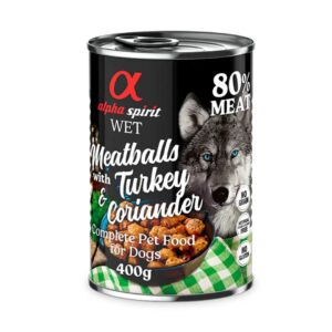 Alpha Spirit albóndigas pavo 400g