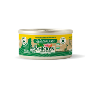 Wild Balance lata de pollo gatos 120g Filosofía BARF