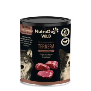 Nutradog Wild Premium – Lata de ternera