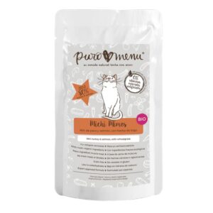 Puro Menu para gatos Michi Mimos BIO (Pavo y Salmón)