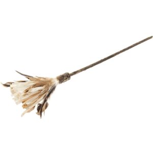 Caña Orgánica de Matatabi con plumas y hojas de maíz 67cm