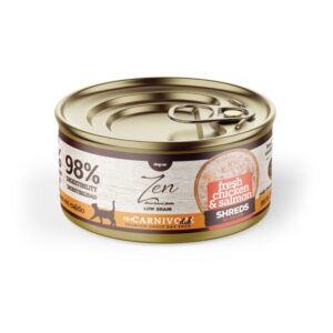 Hebras Pollo y Salmón en guiso - 70 gr