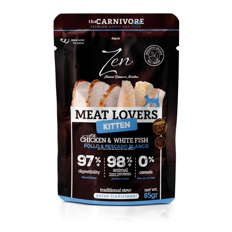 Zen-Cat-Pouches-Meat-Lovers-Kitten-Pollo-85-gr
