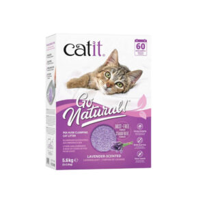 Arena para Gatos Aglomerante de Cáscara de Guisante Go Natural