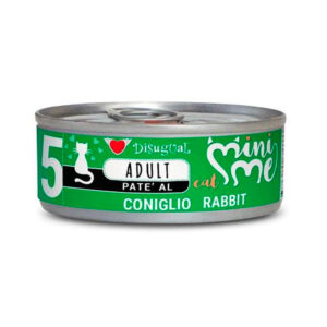 Disugual comida húmeda de conejo para gatos
