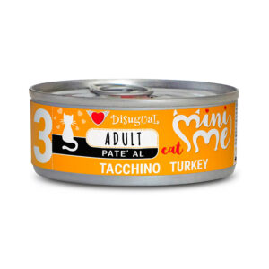 Disugual comida húmeda de pavo para gatos