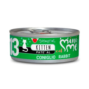 Disugual comida húmeda de conejo para gatitos
