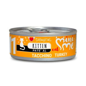 Disugual comida húmeda de pavo para gatitos