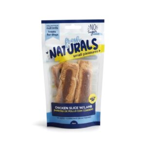 Fresh Naturals Láminas de pollo con cordero 100gr