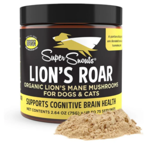 Super Snouts Lion's Roar 75 gr. Regula el Sistema Inmune. Apoyo cognitivo y digestivo.