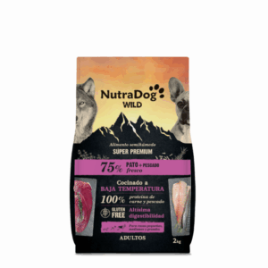 NutraDog- Pienso semihúmedo Pato y pescado
