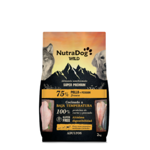NutraDog- Pienso semihúmedo de Pollo y pescado