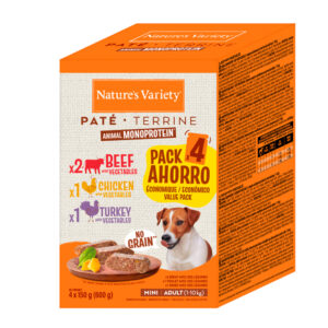 Nature's Variety Multipack Pate Perros Mini 150gr