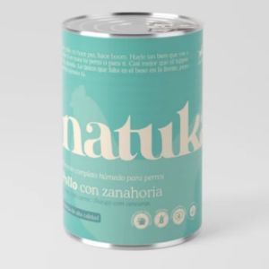 Natuka lata de Pollo para perros 400g