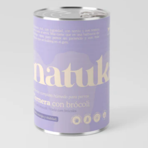 Natuka lata de Ternera para perros 400g